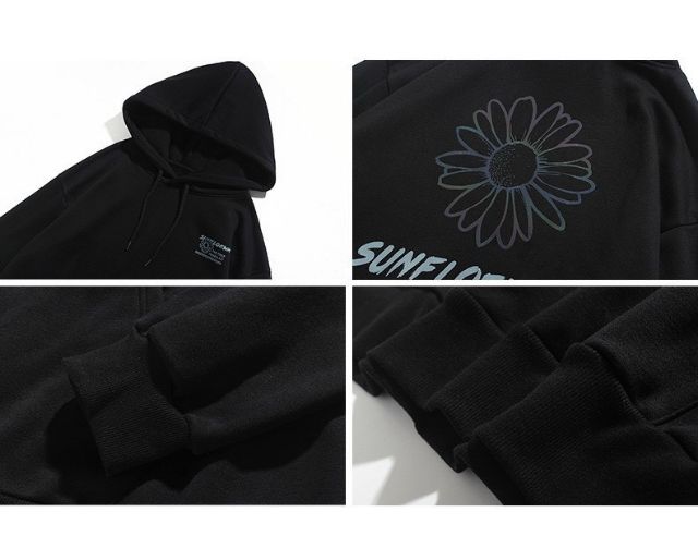 [ Unisex Rộng- Cực Chất ] Áo khoác Hoodie Mèo Đỏ Mặt Trăng UNISEX form rộng | BigBuy360 - bigbuy360.vn