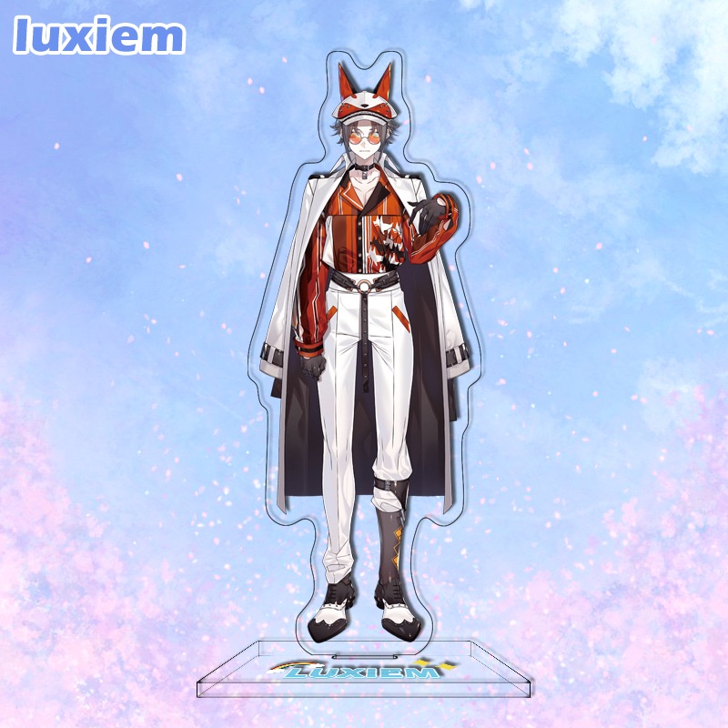 Yyds LUXIEM Mô Hình Đồ Chơi Anime NIJISANJI Vtuber Mysta Ike Luca Vox Shu Quà Tặng Bộ Sưu Tập Đĩa