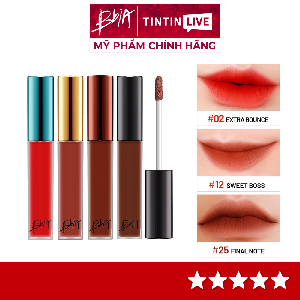 Son kem lì BBIA Last Velvet Lip Tint