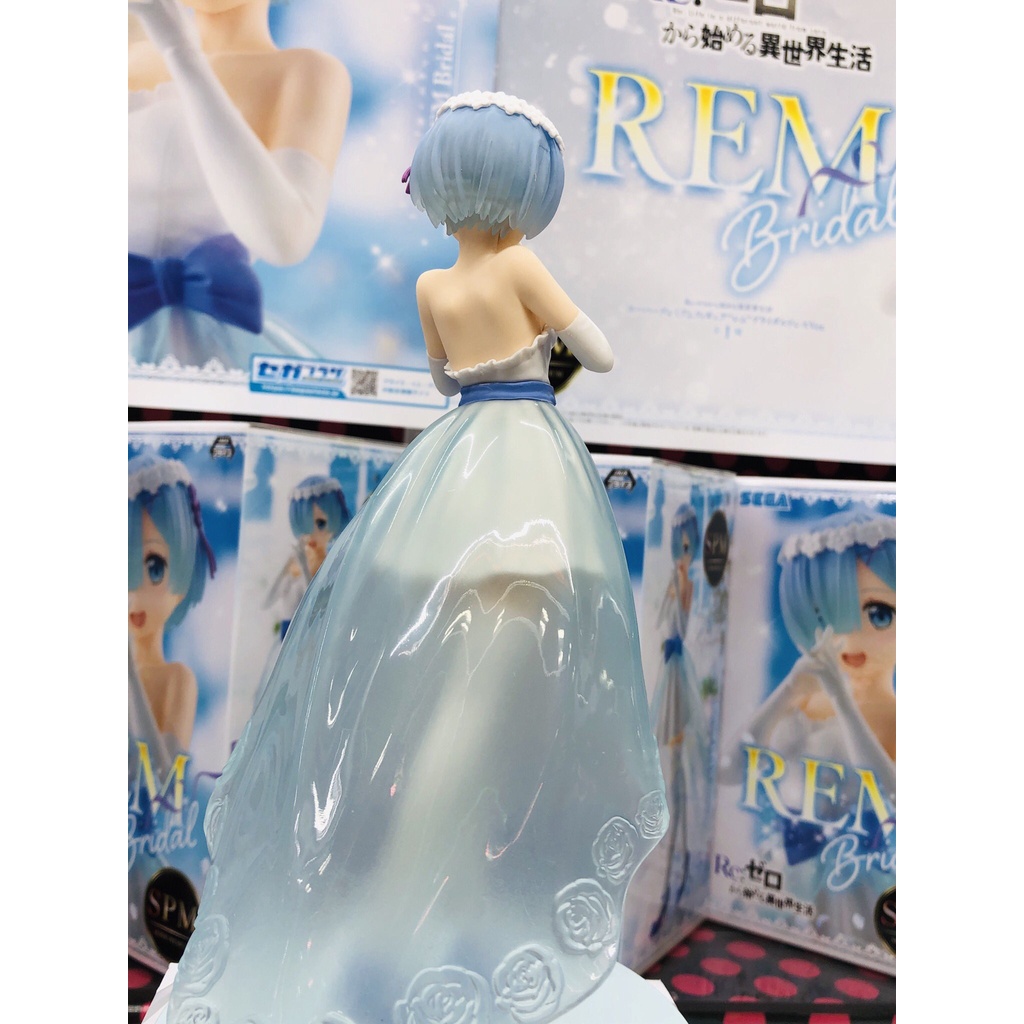 Mô hình chính hãng REM - phiên bản BRIDAL DRESS - RE: Zero - hãng SEGA SPM