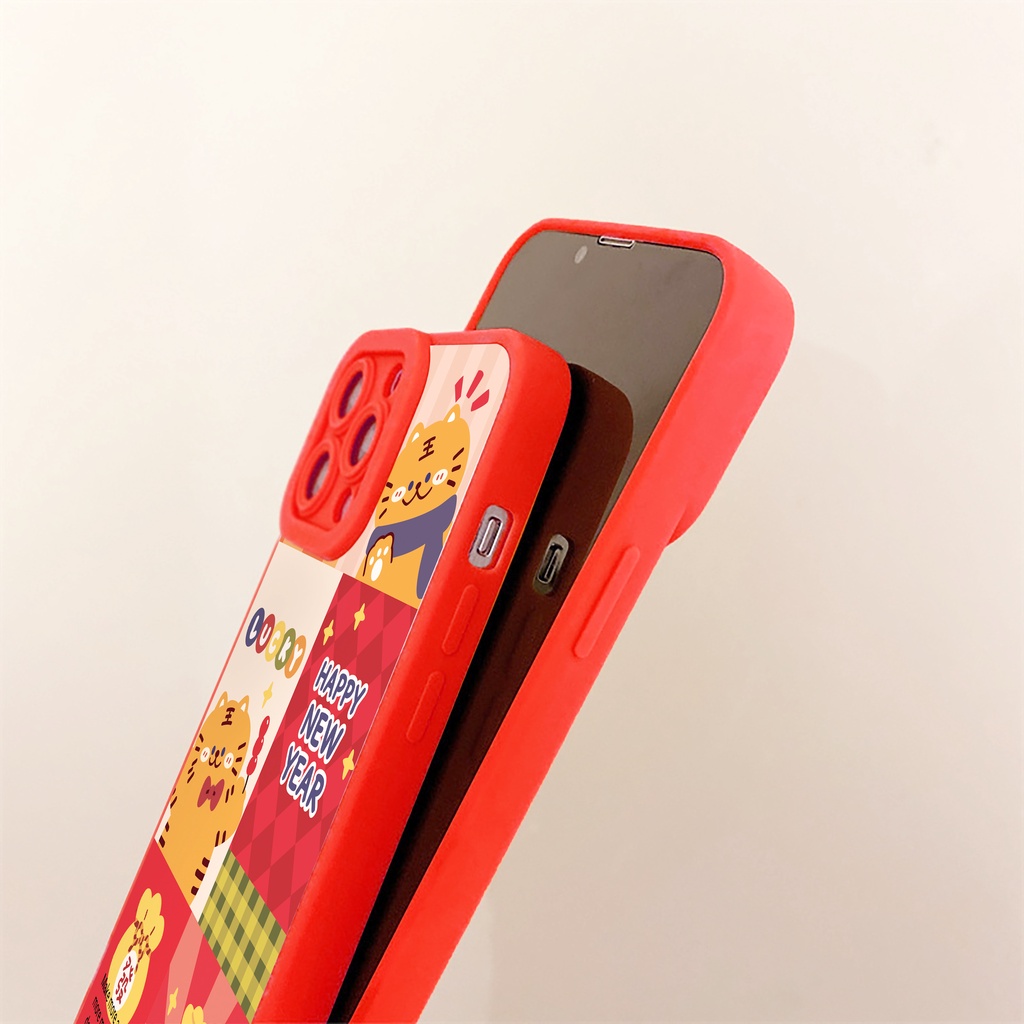 Ốp lưng iphone Hổ Năm Mới cạnh vuông 6/6plus/6s/6splus/7/7plus/8/8plus/x/xr/xs/11/12/13/pro/max/plus/promax | BigBuy360 - bigbuy360.vn