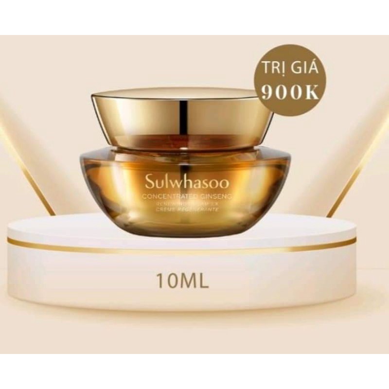 Kem dưỡng da nhân sâm sulwhasoo cải thiện mọi vấn đề về da Concentrated Ginseng Reneving Cream 10ml