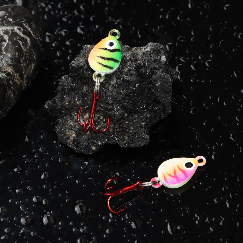 Set 4 Mồi Câu Cá Giả mini 35mm / 3g Hình Cá Voi Bằng Chì Cứng