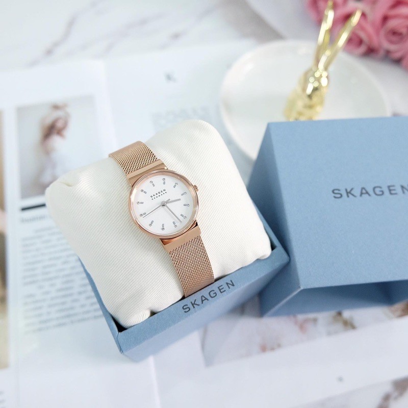 Đồng hồ nữ SKAGEN dây mesh lưới model SKW7201