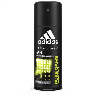 Xịt khử mùi Adidas Pure Game nam tính - phong cách - lịch lãm 150ml ( châu âu)