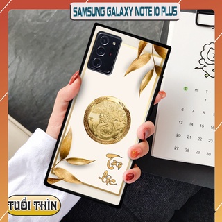 Ốp lưng kính 3d 12 con giáp - samsung galaxy note 20
