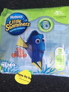 Tã bơi dán cho bé Huggies Little Swimmers nhập từ Mỹ S20/M18/L17