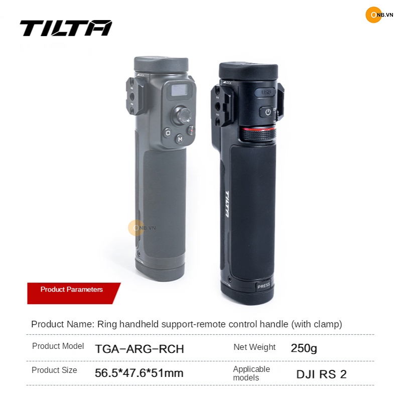 Tilta Remote Control Handle Tay điều khiển bộ Advanced Ring Grip