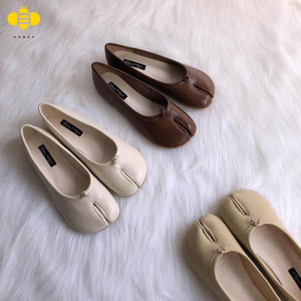 Dép Bít Mũi Đế Bằng Thời Trang Hàn Quốc Cho Nữ