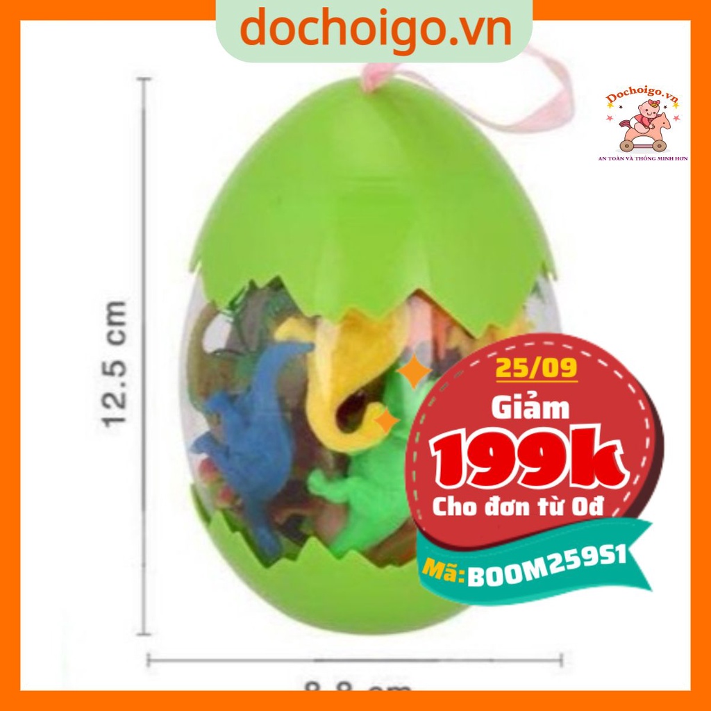 Đồ chơi trứng khủng long chất liệu nhựa cao cấp an toàn cho bé dochoigo.vn