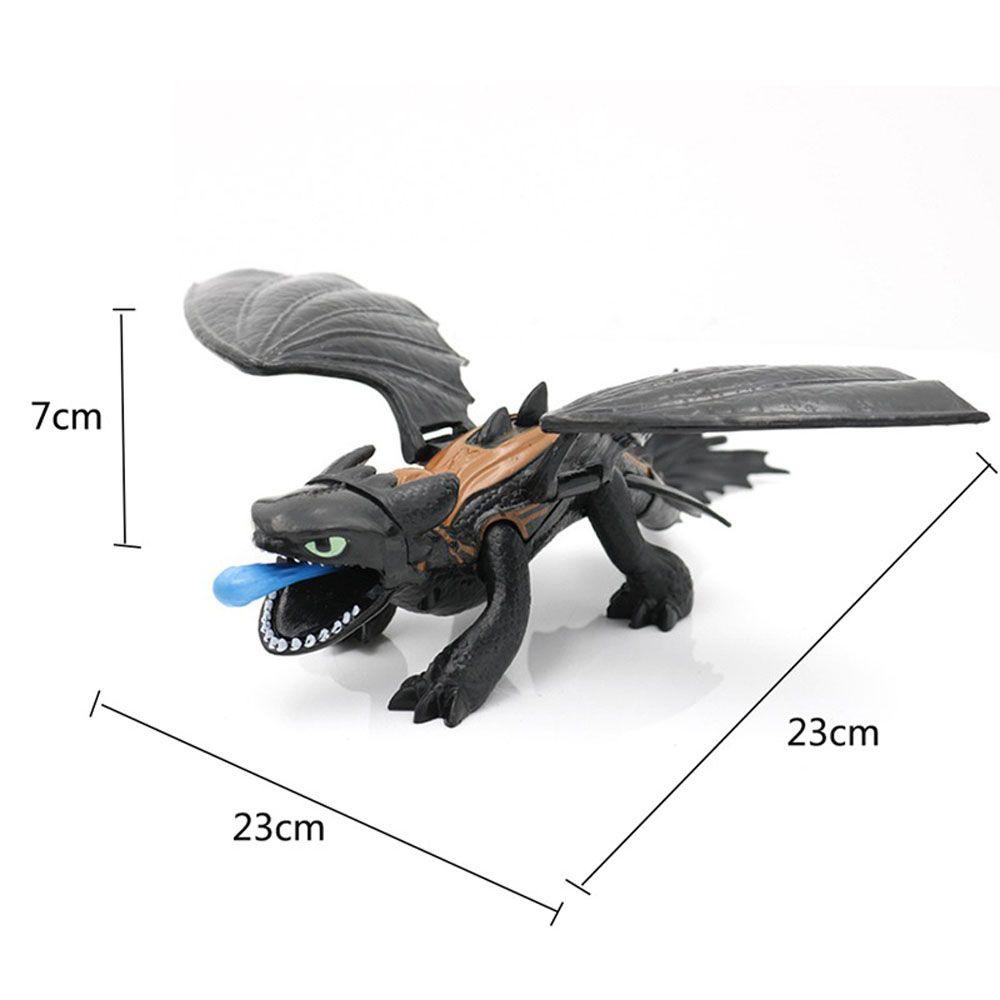 REBUY1 Mô Hình Nhân Vật Phim Hoạt Hình How to Train Your Dragon Bằng PVC