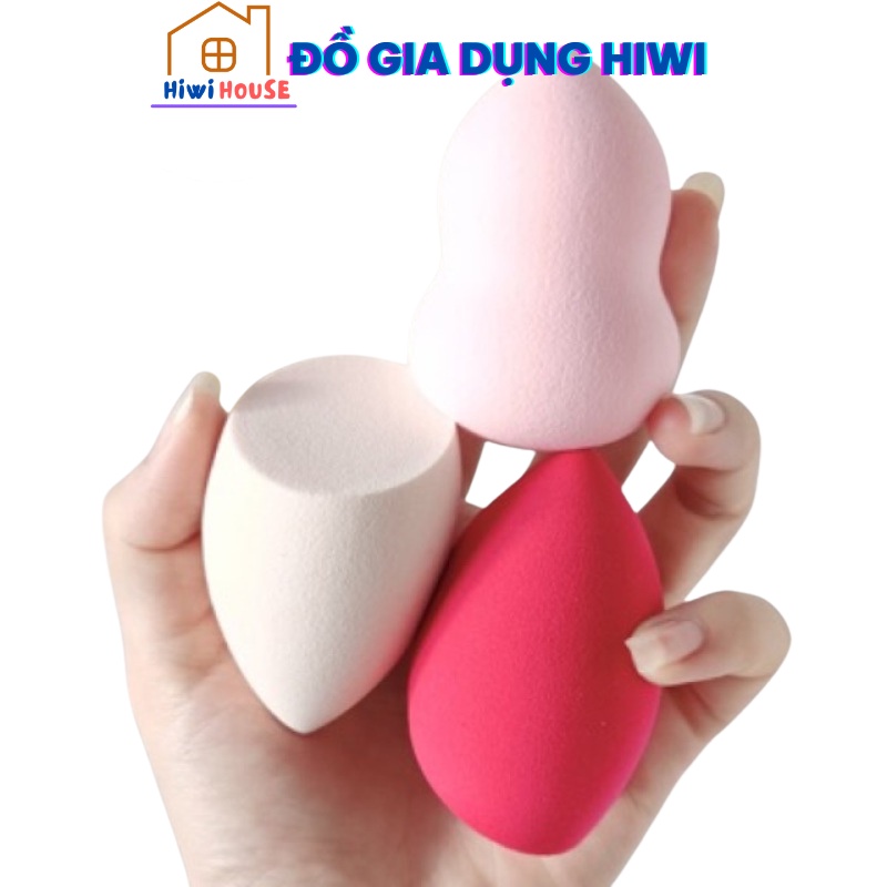 Mút tán kem nền dạng giọt nước mềm mại tiện dụng