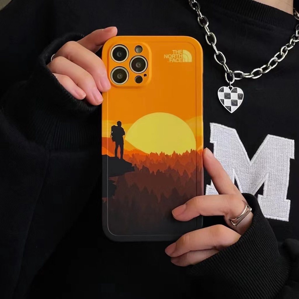 Ốp Điện Thoại In Logo the north face Sang Trọng Cho iphone 13 Pro Max i13 13pro i11 11ProMax i11 iX XR Xs Max 7plus 8plus 12Pro 12 Pro Max