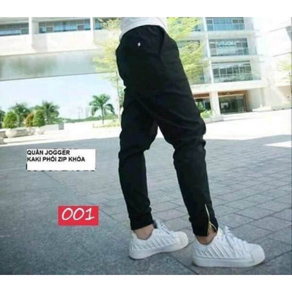 Quần JOGGER Kaki Phong Cách Hàn