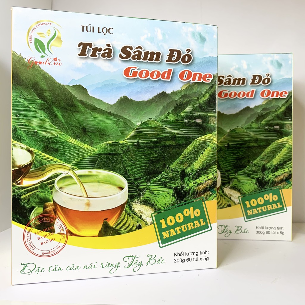[NEW] Trà Sâm Đỏ Túi Lọc GOOD ONE goodone