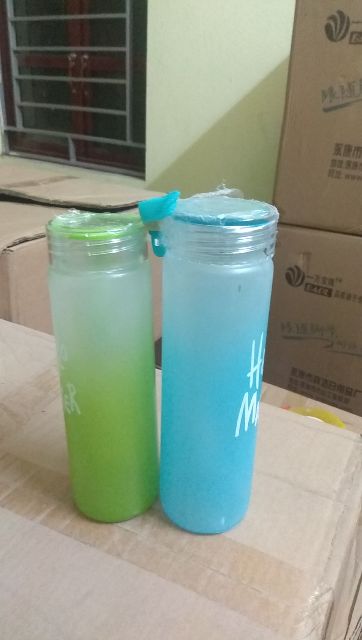 Bình Hello Master 500ml thuỷ tinh