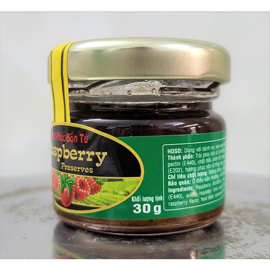 [Lọ mini 30g] MỨT VIỆT QUẤT [VN] GOLDEN FARM Preserves BlueBerry (halal)