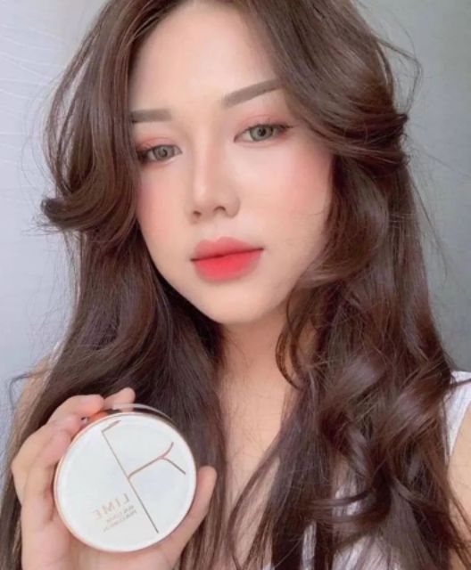 Phấn Nước LIME Real Cover Pink Cushion, V Collagen Ample Cushion SPF 50+/ PA +++ | BigBuy360 - bigbuy360.vn