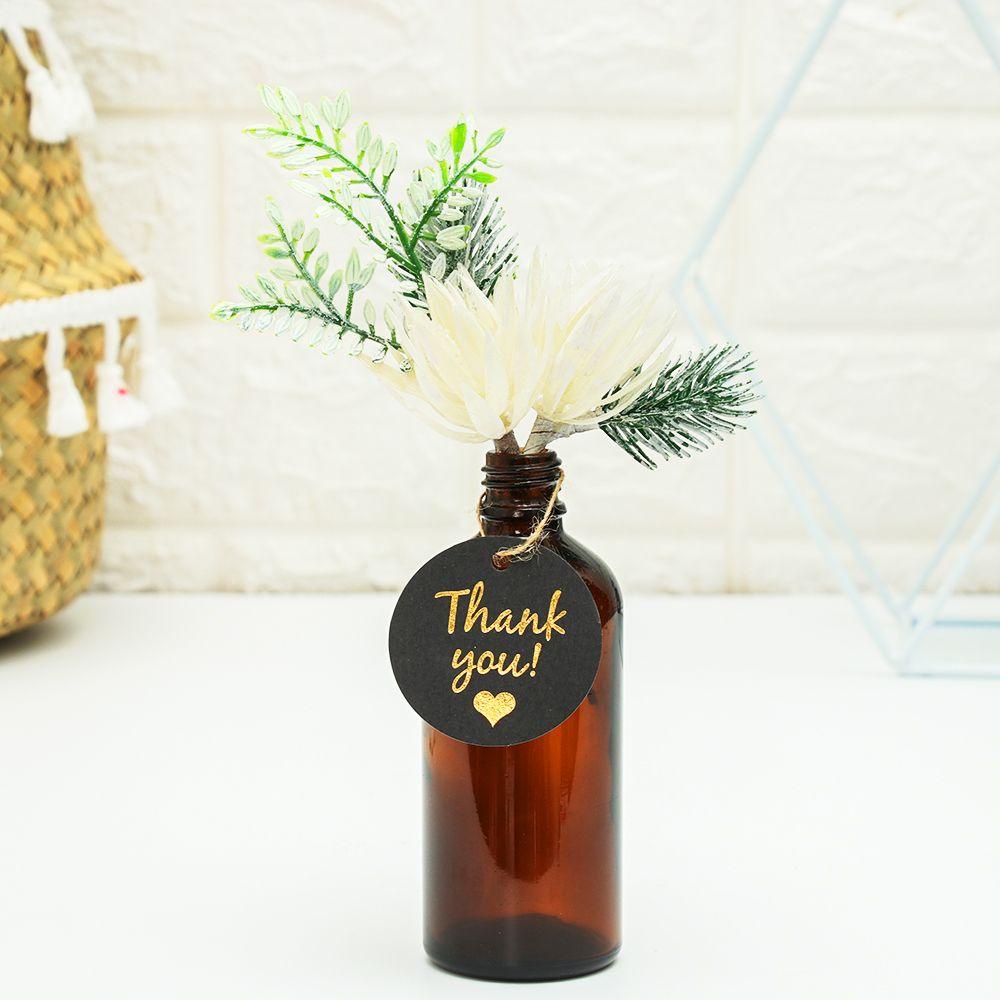 Nhãn Dán Hộp Quà Chữ Thank You Độc Đáo Trang Trí Tiệc Cưới DIY