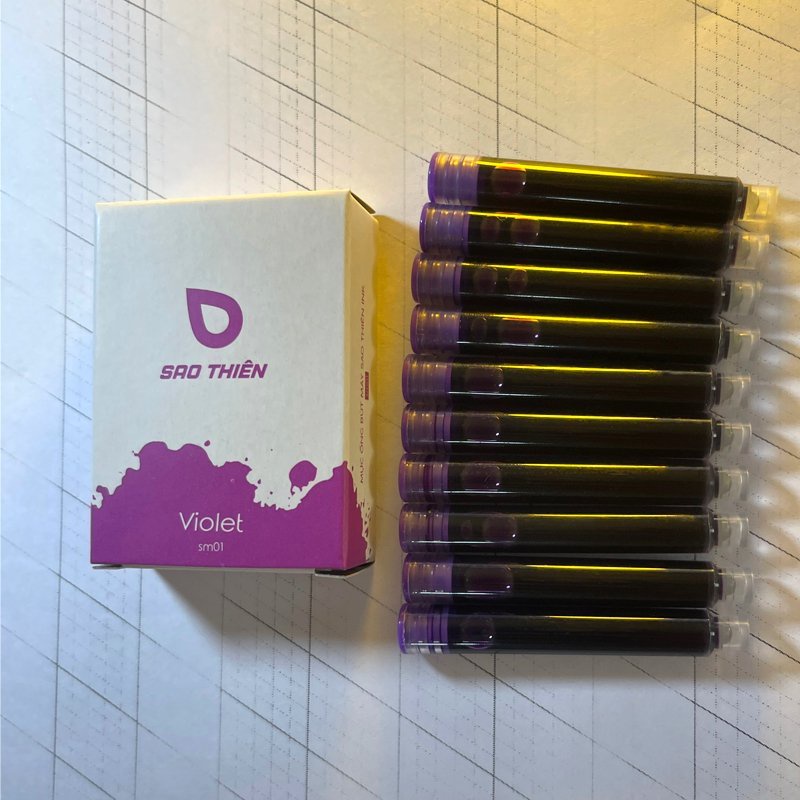Mực Tẩy xóa được, Mực Ống Tẩy Xóa Sao Thiên