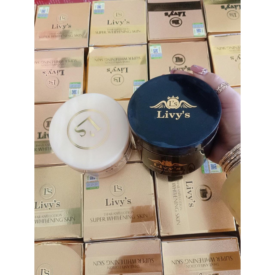 Body Dưỡng Da Trắng Mịn  Livy's SPF 45+ 250g Thái Lan