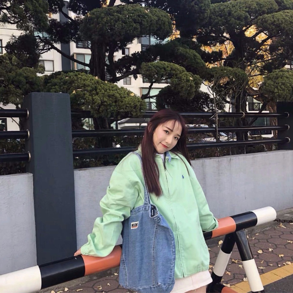 Túi Xách Denim Cỡ Lớn Phong Cách Retro Hàn Quốc Cho Nữ 3 Kiểu