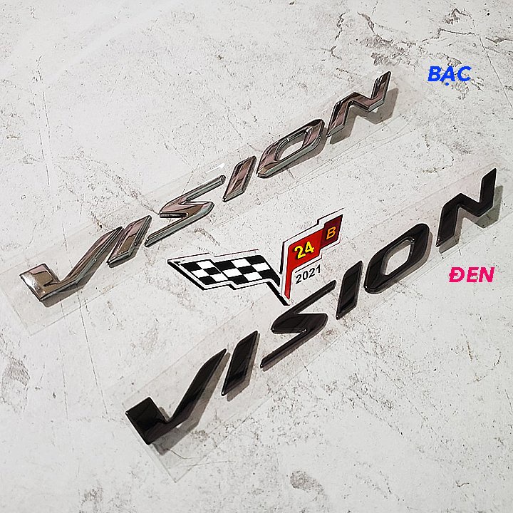 TEM CHỮ VISION 2021 CHUẨN ZIN