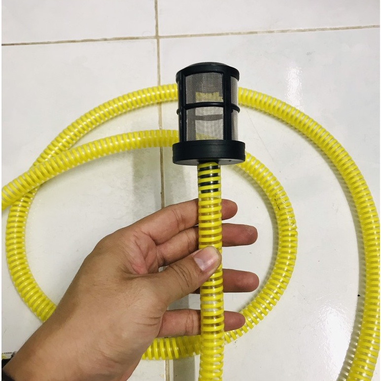 Combo Dây cấp nước chống cúp, chống xoắn dùng cho đầu vào máy rửa xe - Dây hút nước đầu vào
