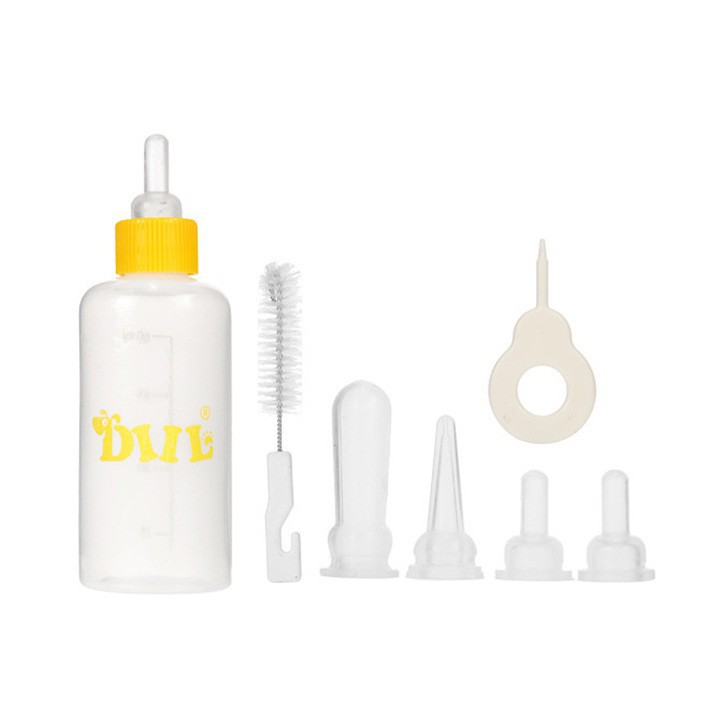 Bình sữa cho chó mèo Pet bottles Diil 60 ml Kún Miu - Bình ti cho chó mèo 60ml