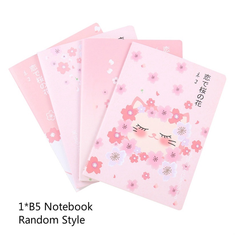 Sổ ghi chú nhật ký khổ B5 bìa mềm dành cho học sinh trong trường và giới văn phòng