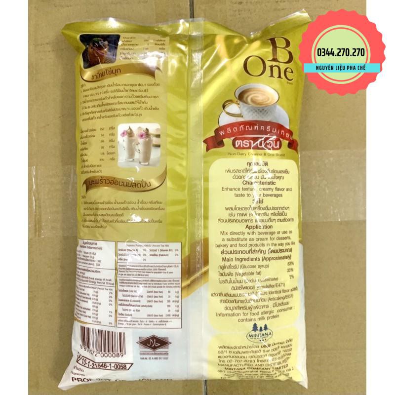 Bột béo pha trà sữa Bone B One 1kg Thái Lan Cam kết chuẩn Thái