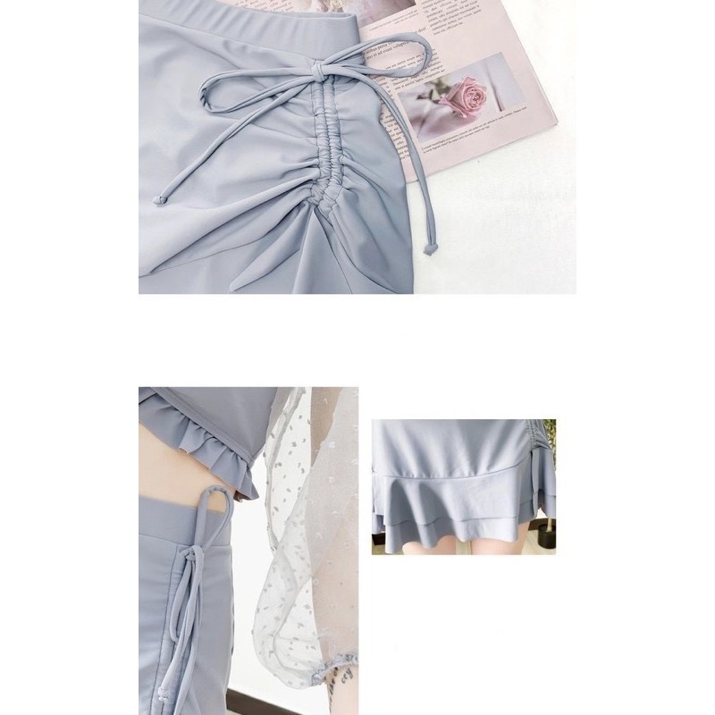 [Có sẵn] Set Đồ Bơi Bộ Bơi Váy Bơi Bikini Hàn Quốc Phối Tay Phồng  ~ ORRIN CLOSET | BigBuy360 - bigbuy360.vn