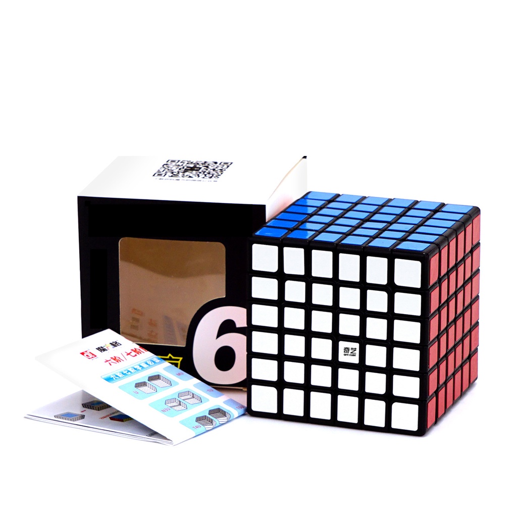 Đồ Chơi Rubik Qiyi dòng Speedcube 6x6, 7x7 Sticker - Giúp Phát Triển Siêu Trí Não-Chính Hãng