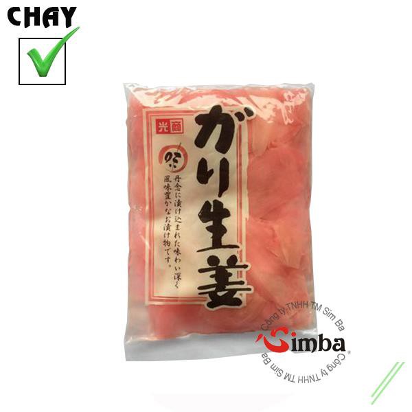Gừng hồng sushi gói nhỏ - 250g