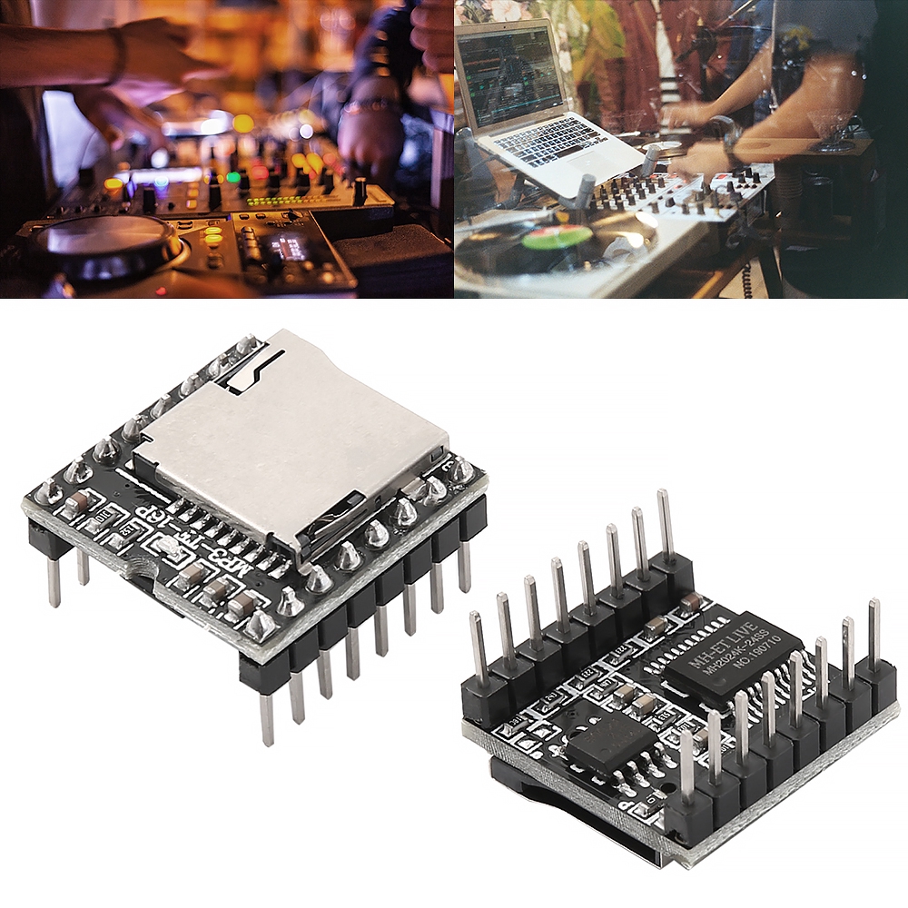 Mô Đun Giải Mã Âm Thanh Mp3 Mini Cho Arduino Df