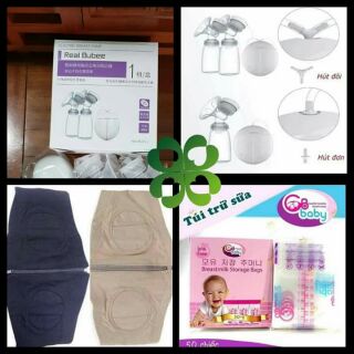  Máy hút sữa điện đôi REAL_BUBEE chính hãng