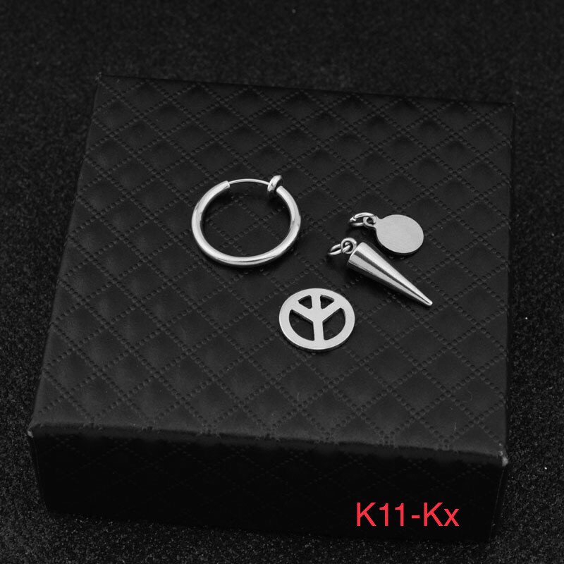 Bông tai nam nữ, bông tai unisex K11