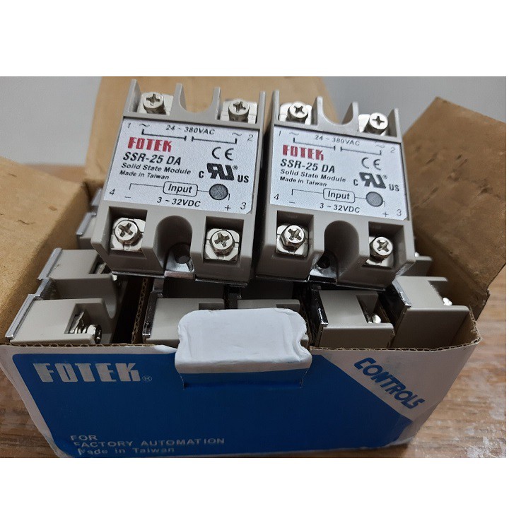Relay bán dẫn Fotek SSR 25DA / 40DA / 50DA / 60DA/ 100DA Rơ le bán dẫn Fotek