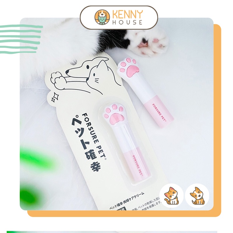 Kem dưỡng ẩm cho da chân chó mèo chăm sóc đệm chân chống nứt nẻ chân - son chân thần kỳ 3.2g