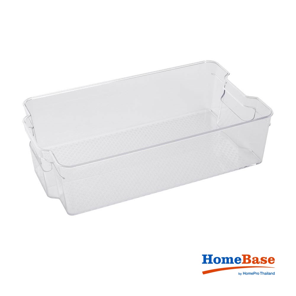HomeBase KECH Hộp nhựa lưu trữ tủ lạnh có thể xếp chồng Thái Lan 9051 W37.5xD21.5xH10cm
