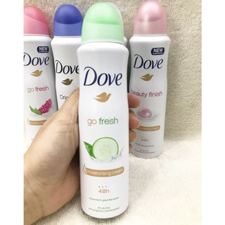 Xịt thơm body Dove mỹ 150ml.