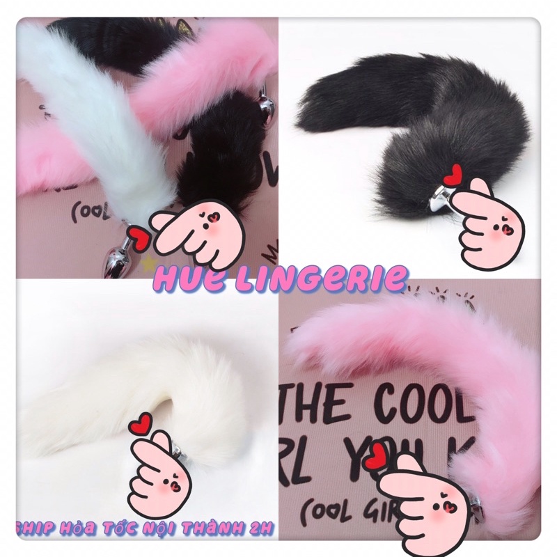 Phụ kiện cosplay hóa trang lông mèo, hồ ly dễ thương - Ảnh thật shop tự chụp