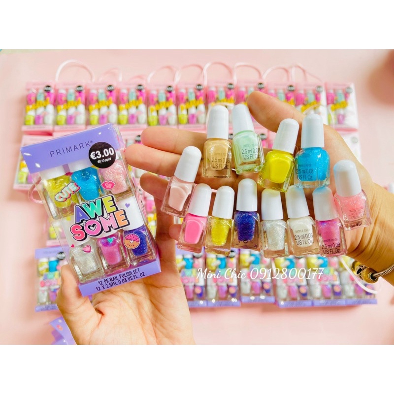 Sơn móng tay an toàn cho bé