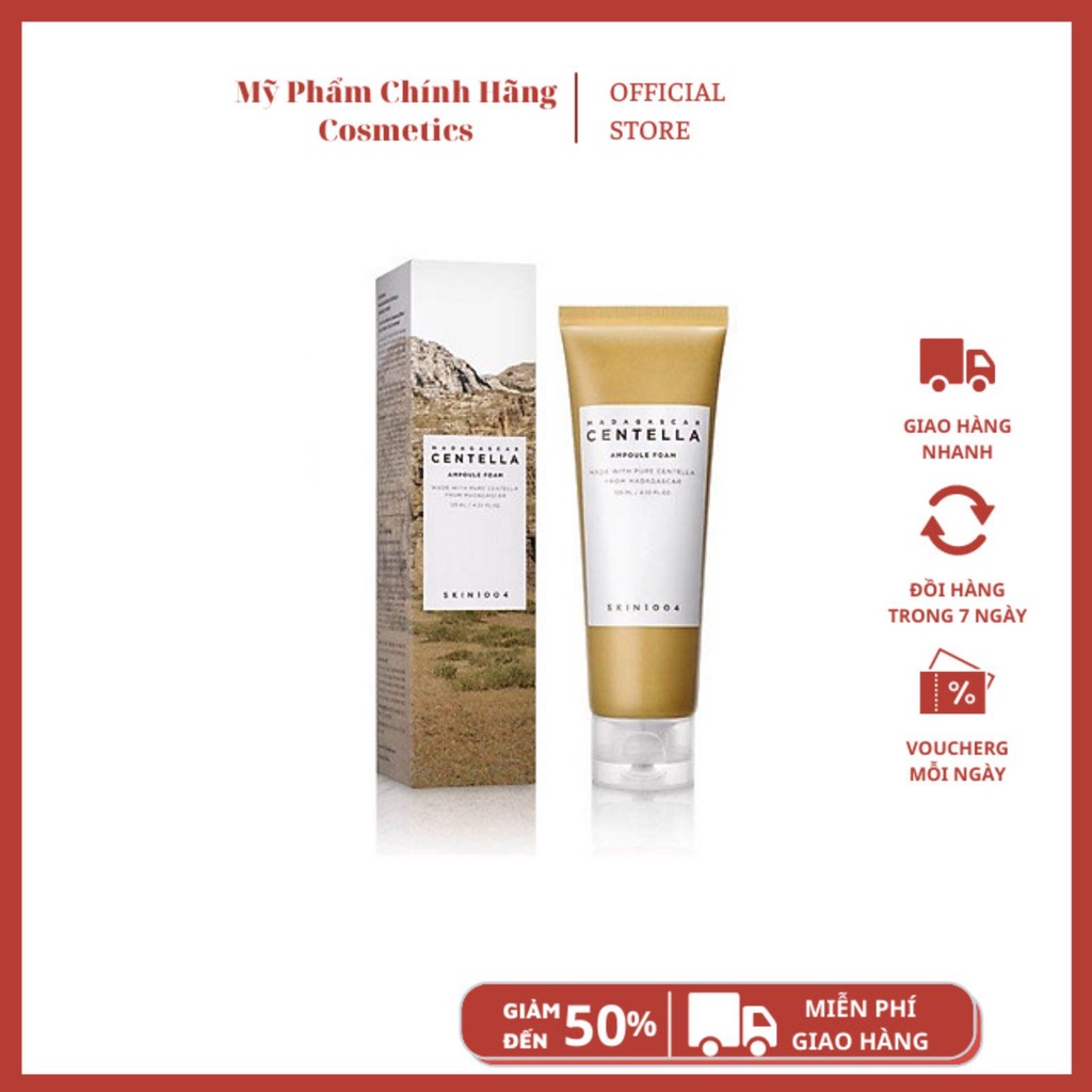 Sữa Rửa Mặt Skin1004 giúp Dịu Nhẹ Làm Sạch Sâu Da 125ml