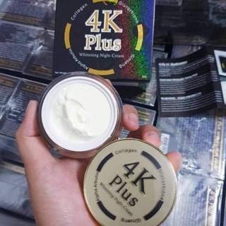Kem dưỡng trắng da mặt ban đêm 4k plus whitening night cream xuất xứ thái lan