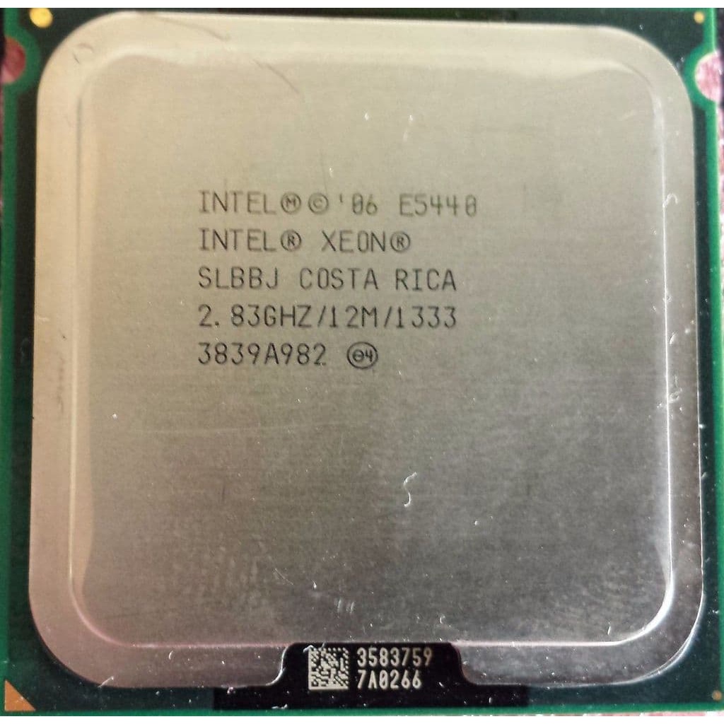 CPU E5450 sk 771, chip xeon E5440 4 nhân 4 luồng chip L5410 socket 771