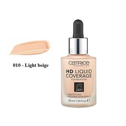 Kem nền Catrice HD Liquid Coverage Foundation 010 30 ml