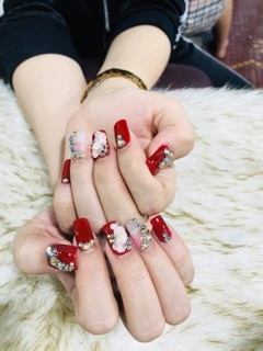 Hoa bột 3D : Hoa Cúc Dài -Set 2 bông 22.000