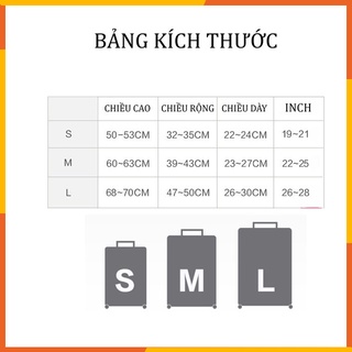 👏 Vỏ bọc vali hành lý - Mẫu Doremon