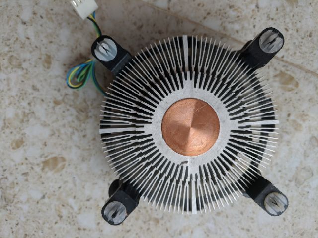 Quạt làm mát CPU lõi đồng socket 1155,1156,1150,1151 chính hãng Intel